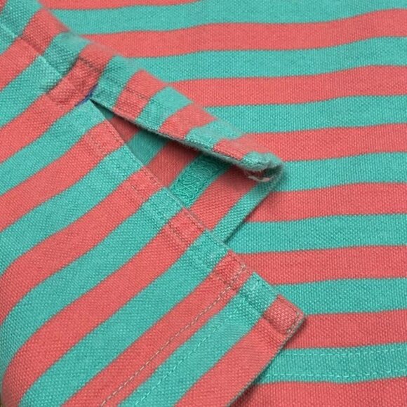 Southern Tide Men's Polo Shirt - Green & Pink Striped - Size L (40) - EUC - Picture 9 of 9